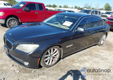 2009 BMW 750Li z USA, uszkodzony, nr VIN WBAKB835X9CY61848